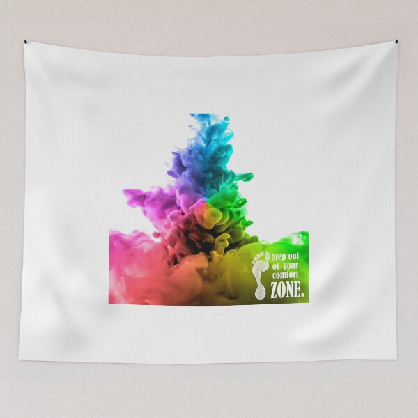 Item preview, Colorful Powder Explosion Abstract Art designed and sold by Happyfreedom.