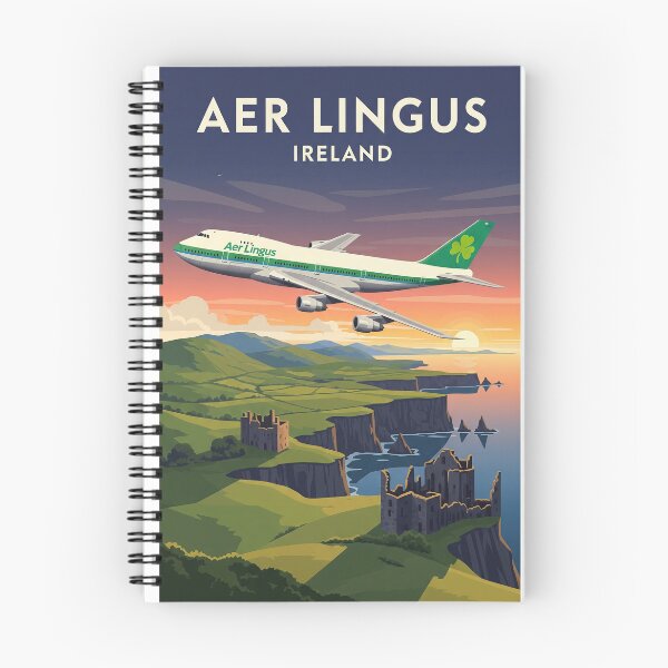 Item preview, Aer Lingus Travel Poster designed and sold by Skyframe Aviation.