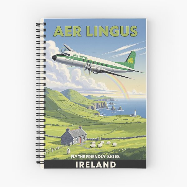 Item preview, Aer Lingus Travel Poster designed and sold by Skyframe Aviation.