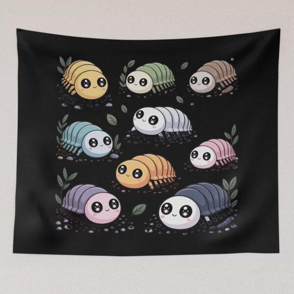Item preview, Cubaris Isopods - Kawaii lover designed and sold by DamioPolArt.