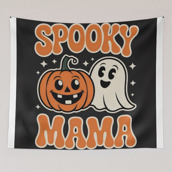 Item preview, Cute Halloween as Smiling Pumpkin & Ghost  designed and sold by CrystalCove11.