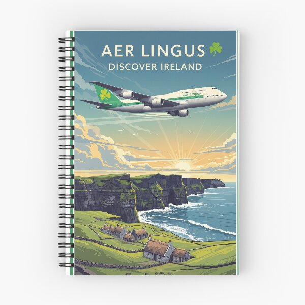 Item preview, Aer Lingus Travel Poster designed and sold by Skyframe Aviation.