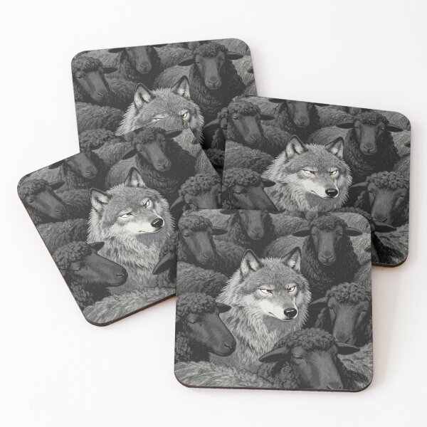 Item preview, Lone Wolf Among Black Sheep designed and sold by zzz888.