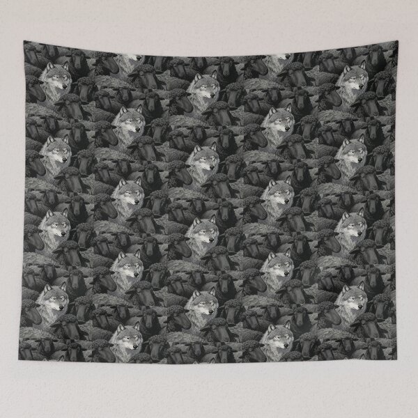 Item preview, Lone Wolf Among Black Sheep designed and sold by zzz888.