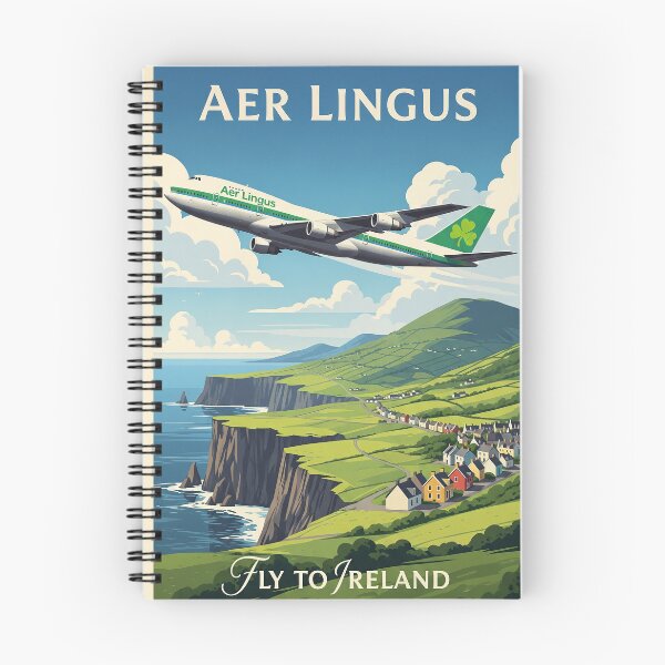 Item preview, Aer Lingus Travel Poster designed and sold by Skyframe Aviation.