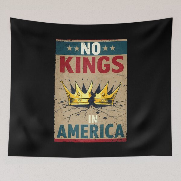 Item preview, No Kings in America Court Ruling Protest Save Democracy  designed and sold by Dot1001.