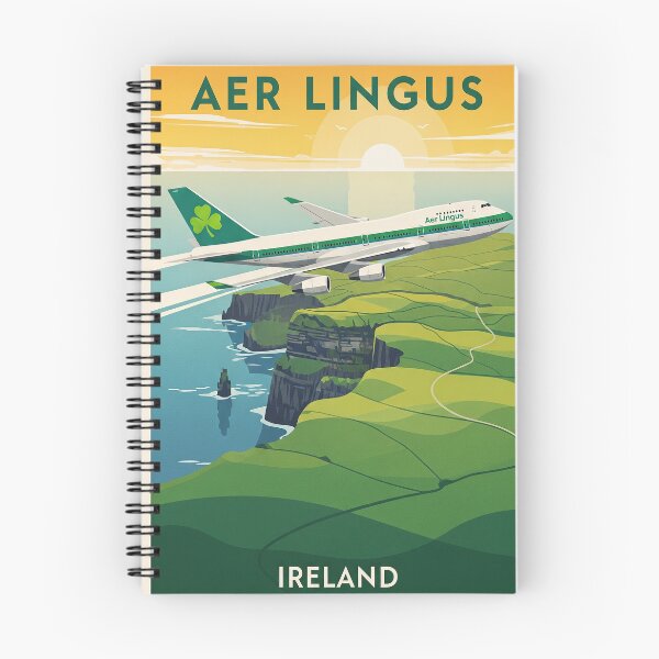 Item preview, Aer Lingus Travel Poster designed and sold by Skyframe Aviation.