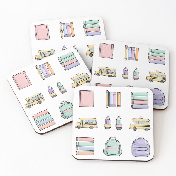 Item preview, Rainbow Sparkle: Fun School Supplies Sticker Pack for Girls designed and sold by Artania21.