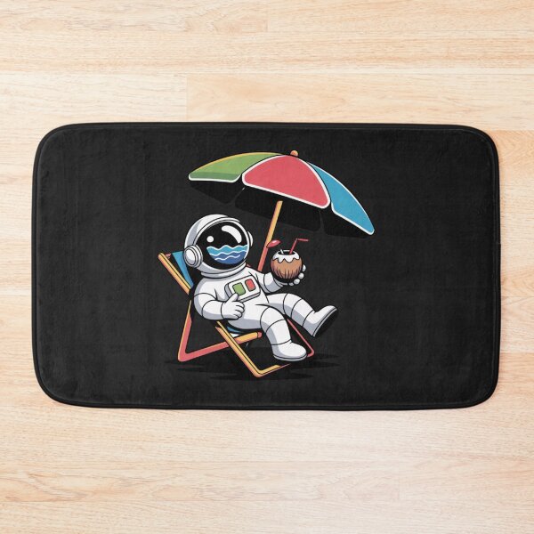 Item preview, Beach Astronaut – Funny Summer Space Explorer Design designed and sold by ColorSplash123.