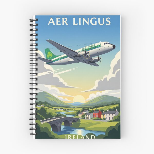 Item preview, Aer Lingus Travel Poster designed and sold by Skyframe Aviation.