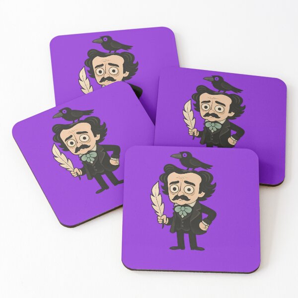 Item preview, Edgar Allan Poe and the crow ! designed and sold by wings-studio.
