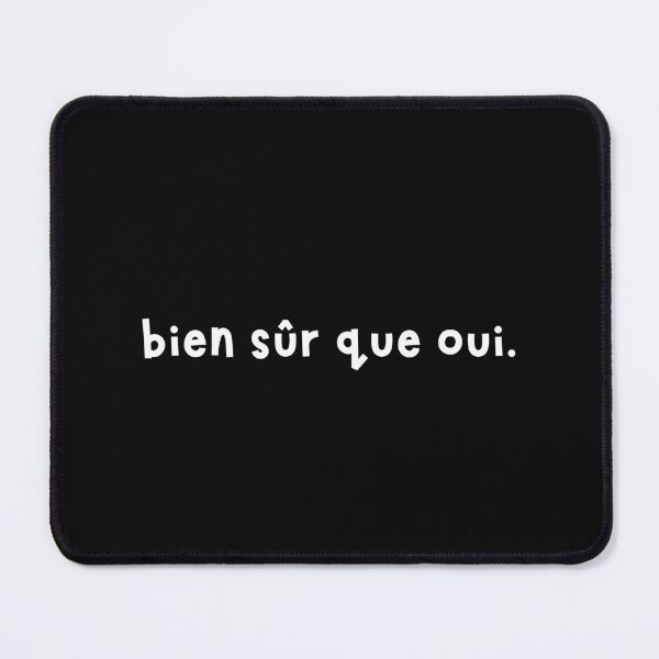 Item preview, Copie de "of course yes." in french designed and sold by Crealice.