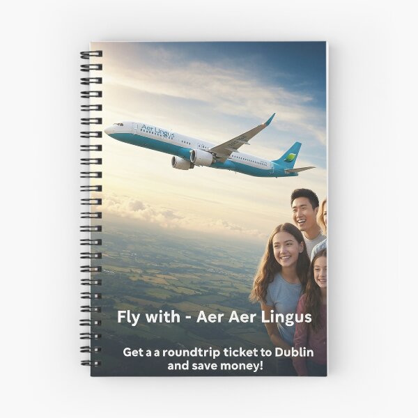 Item preview, Aer Lingus Travel Poster designed and sold by Skyframe Aviation.