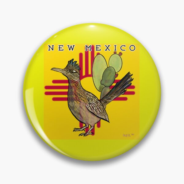 Artikelvorschau, ROADRUNNER NEW MEXICO FLAGGE KUNST entworfen und verkauft von Arty-Coop.