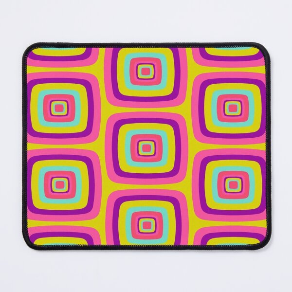 Item preview, Groovy Retro Square Pattern classic tshirt designed and sold by anandsiva2703.
