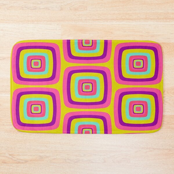 Item preview, Groovy Retro Square Pattern classic tshirt designed and sold by anandsiva2703.