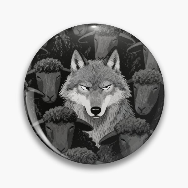 Item preview, Master of Disguise: Wolf in Black Sheep's Clothing designed and sold by zzz888.