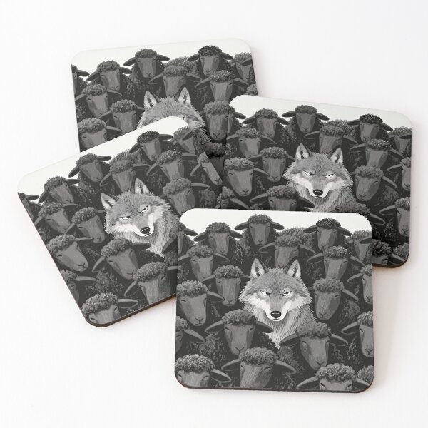 Item preview, Master of Disguise: Wolf in Black Sheep's Clothing designed and sold by zzz888.