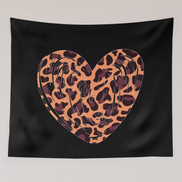 Item preview, Heart in tiger colors designed and sold by MPDesign84.