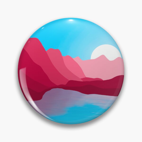 Item preview, Trans Pride Landscape - subtle pride design designed and sold by ggargoyles.