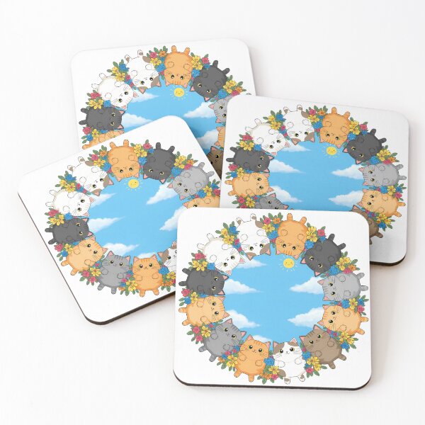 Item preview, Feline Flower Power Collective designed and sold by meesub.