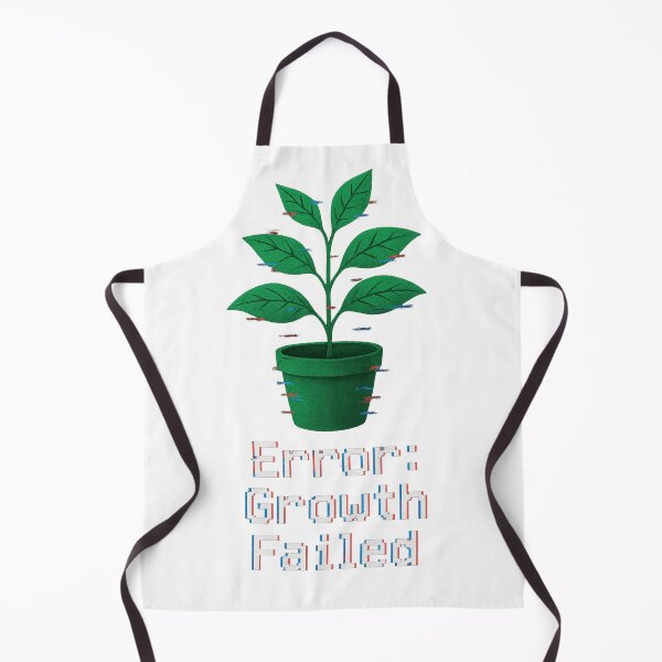 Item preview, Error: Growth Failed – Glitch Plant Aesthetic Design designed and sold by cocoshopdesign.