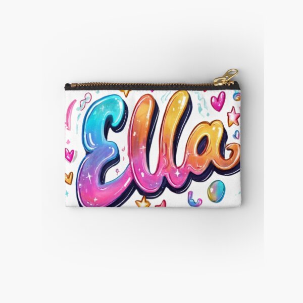 Item preview, Ella – Colorful 3D Lettering Design designed and sold by AlexLineArt.