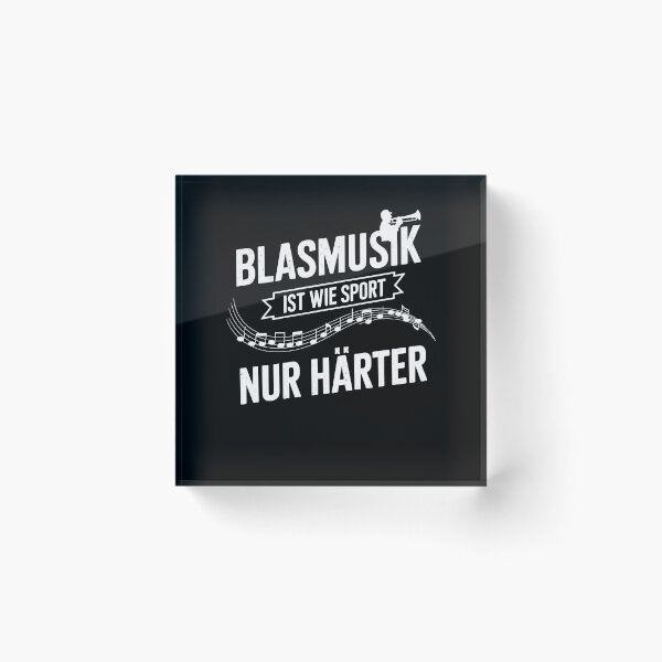 Item preview, Blasmusik Ist Wie Sport Nur Härter Brass Band Marching Band Music Quote designed and sold by yoddel.