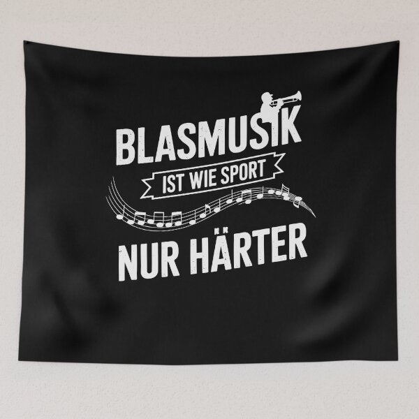 Item preview, Blasmusik Ist Wie Sport Nur Härter Brass Band Marching Band Music Quote designed and sold by yoddel.
