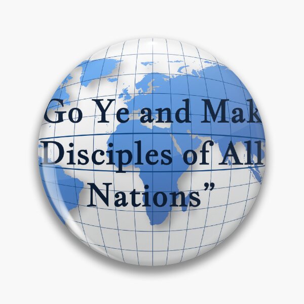 Item preview, Go Ye and Make Disciples of All Nations  designed and sold by AshabiforJesus.