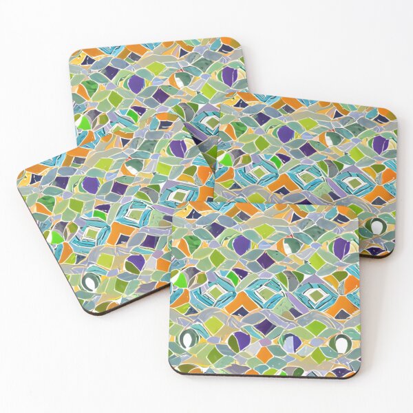 Item preview, COLORFUL MOSAIC PATTERN  designed and sold by Matoo5062.