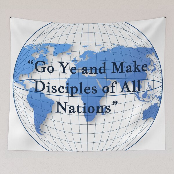 Item preview, Go Ye and Make Disciples of All Nations  designed and sold by AshabiforJesus.