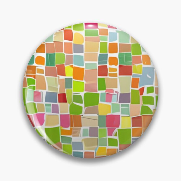 Item preview, COLORFUL MOSAIC PATTERN  designed and sold by Matoo5062.