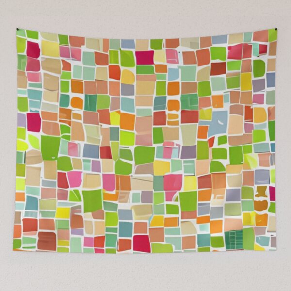 Item preview, COLORFUL MOSAIC PATTERN  designed and sold by Matoo5062.