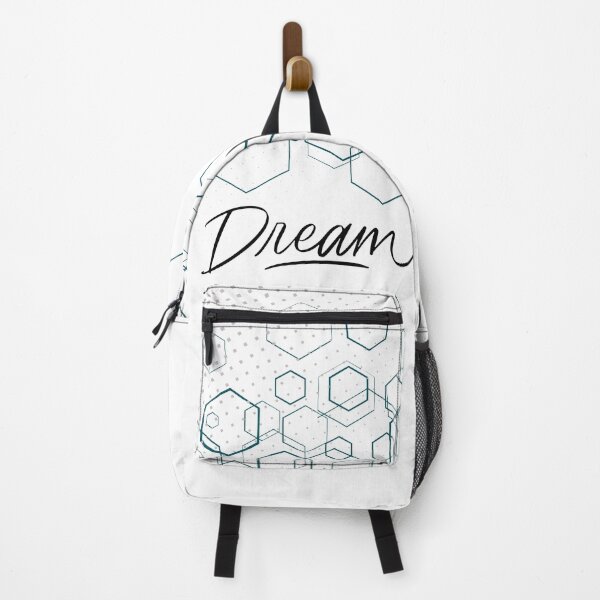 Item preview, Geometric Hexagon Dream Quote Abstract designed and sold by Happyfreedom.