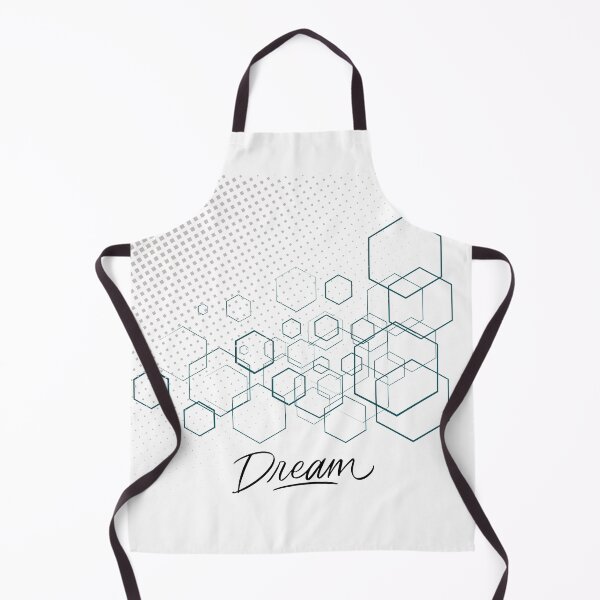 Item preview, Geometric Hexagon Dream Quote Abstract designed and sold by Happyfreedom.