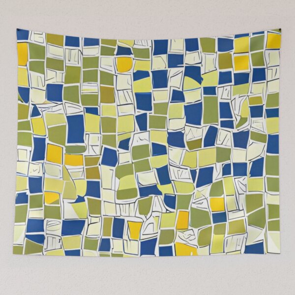 Item preview, COLORFUL MOSAIC PATTERN  designed and sold by Matoo5062.