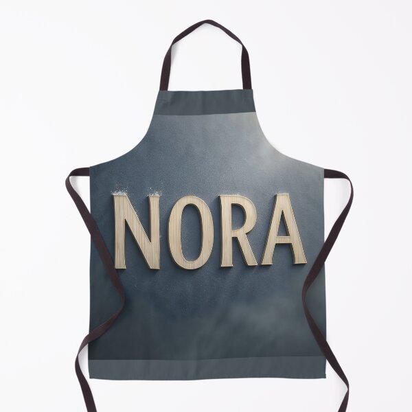 Item preview, NORA Nordic Birch Name Print – Minimal Wood Inlay on Slate Wall with Frost designed and sold by VoidBloom Studio.