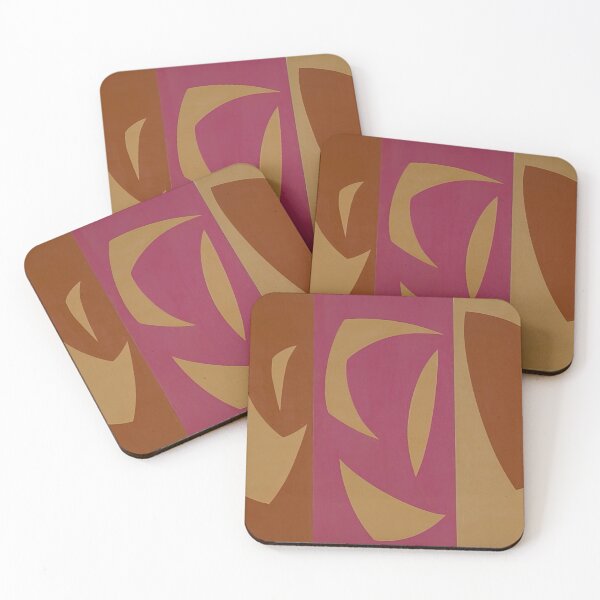 Item preview, Triptyque Ocrevioletrouge By Fernand Leduc designed and sold by Sirintyfree.