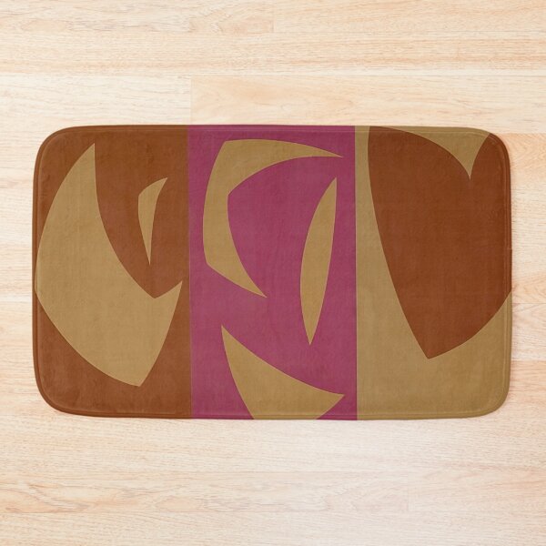 Item preview, Triptyque Ocrevioletrouge By Fernand Leduc designed and sold by Sirintyfree.