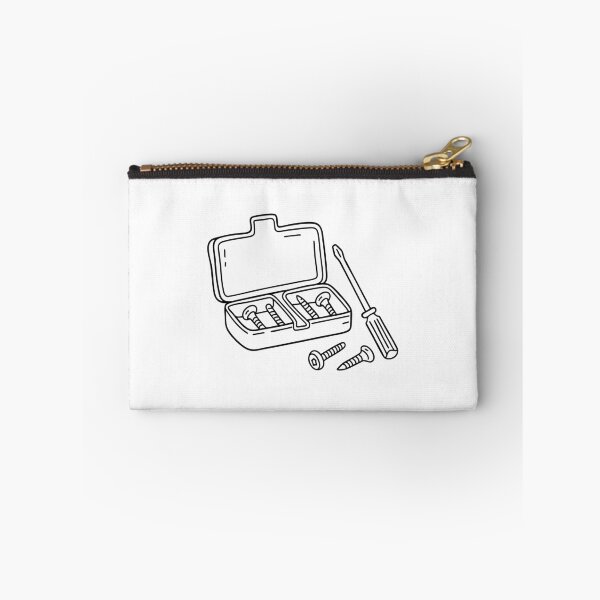 Item preview, A screwdriver and set of loose screws near an open toolbox designed and sold by rasagamastore.