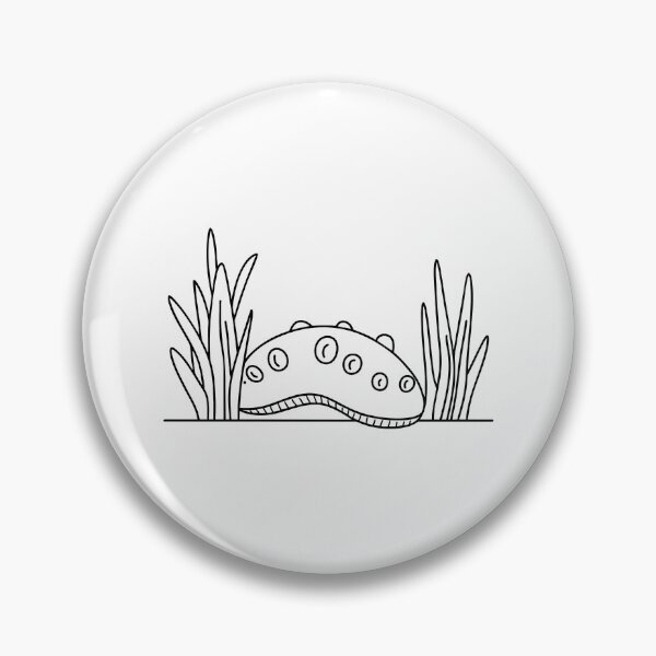 Item preview, A sea cucumber moving slowly among seagrass and coral designed and sold by rasagamastore.