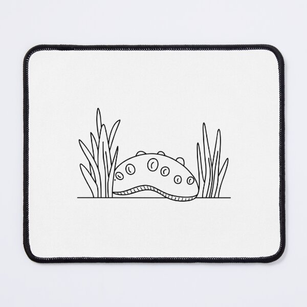 Item preview, A sea cucumber moving slowly among seagrass and coral designed and sold by rasagamastore.