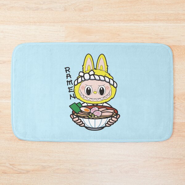 Item preview, Cute Labubu Eating Ramen designed and sold by BrownHorse90s.