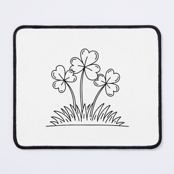 Item preview, A cluster of shamrocks covering a patch of soft grass designed and sold by rasagamastore.