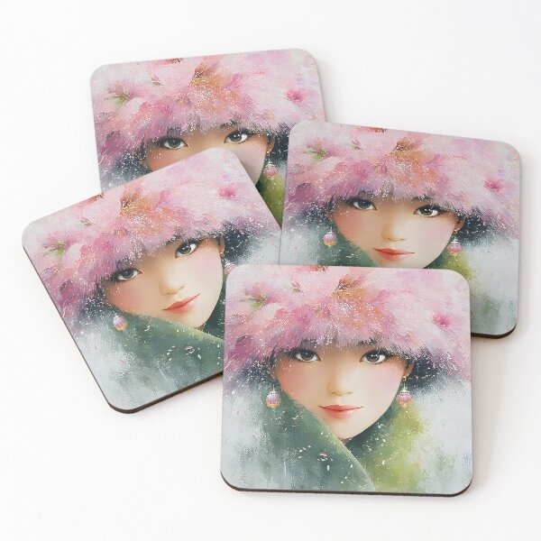 Item preview, Elegant Portrait with Floral Arrangement and Jewelry designed and sold by Artessie.