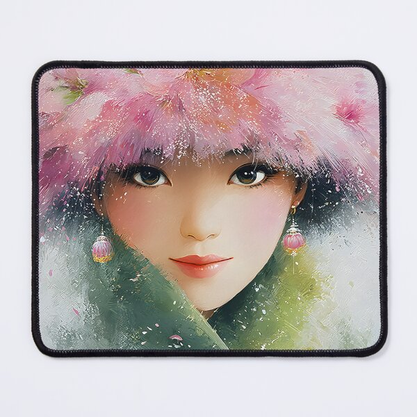 Item preview, Elegant Portrait with Floral Arrangement and Jewelry designed and sold by Artessie.