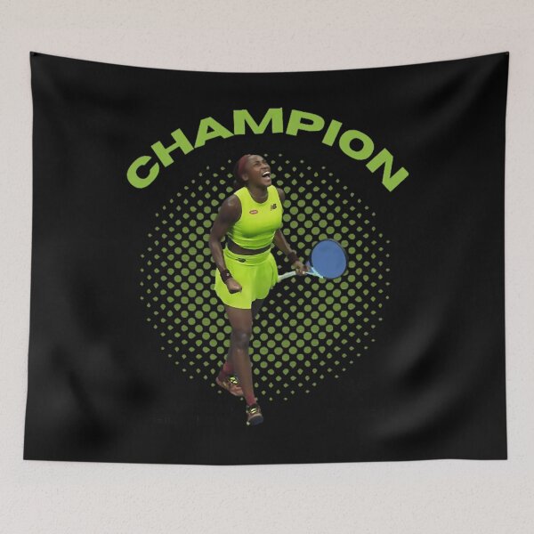 Item preview, Sport Girl Player Vintage Tennis Champion Legend designed and sold by BaboosFienCl.