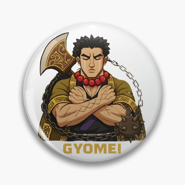 Item preview, Demon Slayer Gyomei — Hashira Chibi Power designed and sold by IlkkaHein.