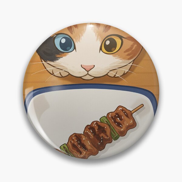 Item preview, 三毛猫とやきとり designed and sold by ThrdTlsStudio.